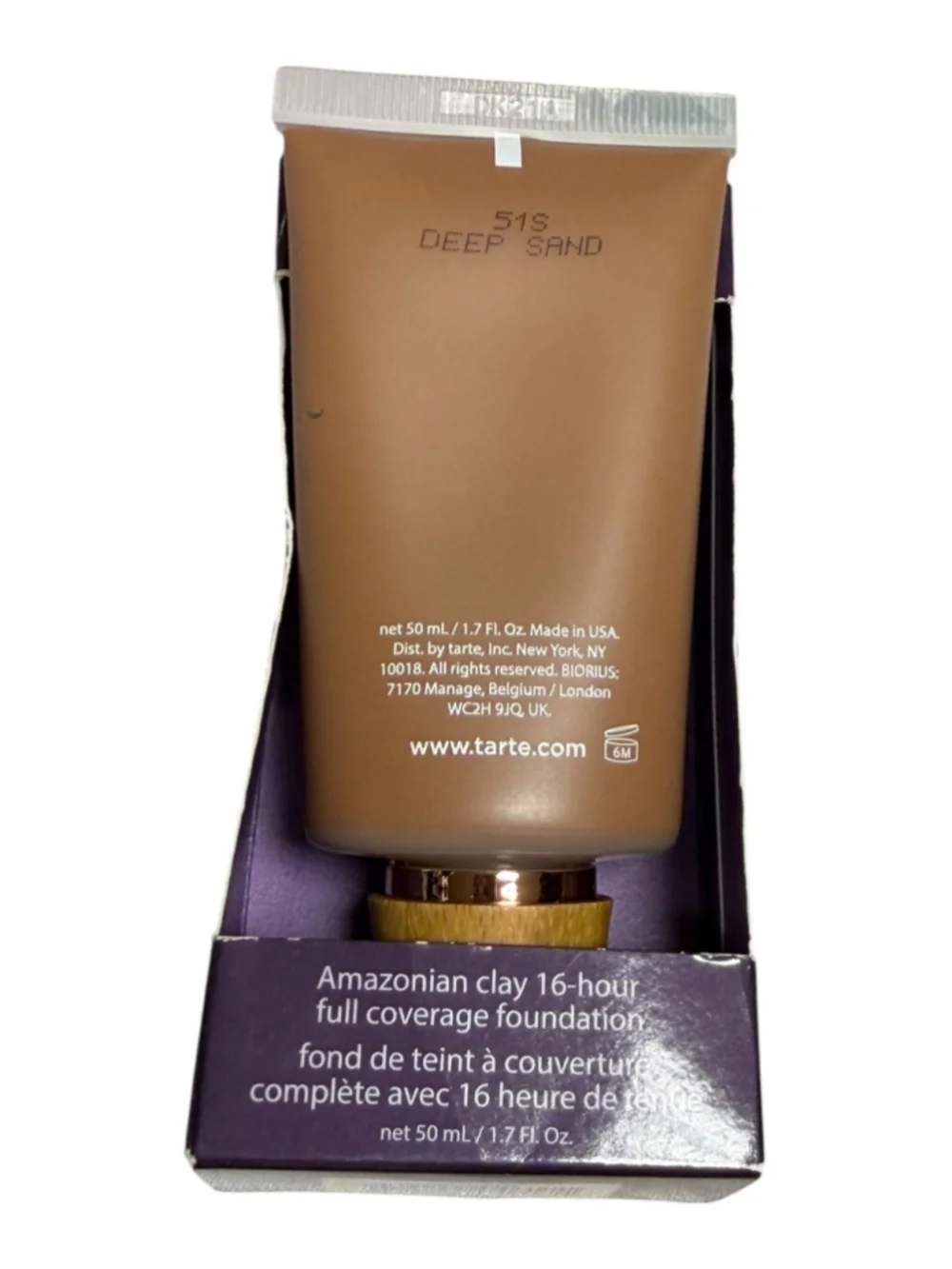 Tarte 51S Deep Sand Amazonian Clay 16-Hour Full Coverage Foundation